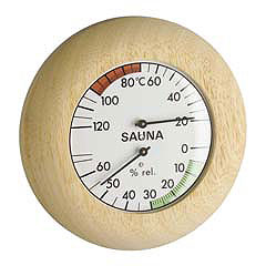 Термогигрометр для бани (1028), биметаллический