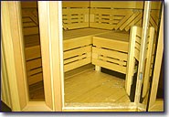 Floors in kit sauna