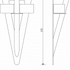 Светильник для сауны и бани Cariitti TL-100 Факел
