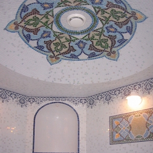 Купол с панно в турецкой бане ИТС