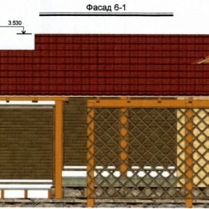 Баня из клееного бруса «А2»