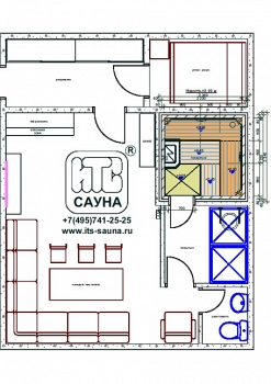 Проект СПА с сауной на 3 часа