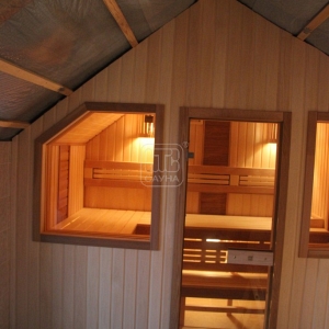 Цена сауны под крышей 2,8x1,85 м (от 294 т.р.)