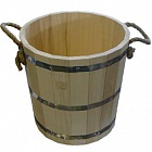 Запарник для бани и сауны, 15л, полностью деревянный