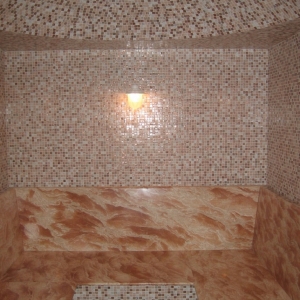 Светло-коричневая турецкая баня ИТС