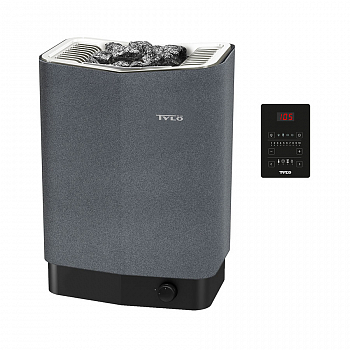 Tylo Sense Pure 8, цвет серый - печь в комплекте с пультом Pure - компания ИТС