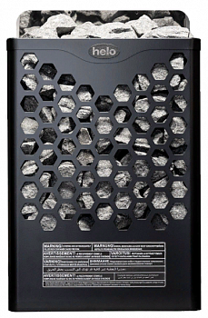 Helo HANKO 60 STJ (цвет черный) - компактная печь каменка для сауны - компания ИТС