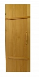 Дверь для бани ПЛ-25Л, размер по коробке 1,7х0,66 м, лиственные породы дерева, массив